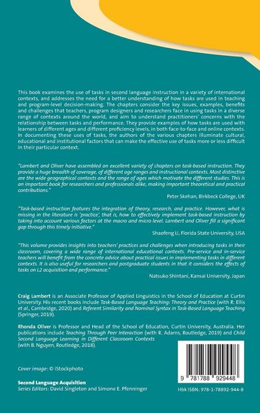 Produktbild: Using Tasks in Second Language Teaching