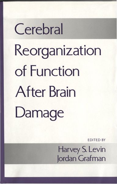 Produktbild: Cerebral Reorganization of Function after Brain Damage
