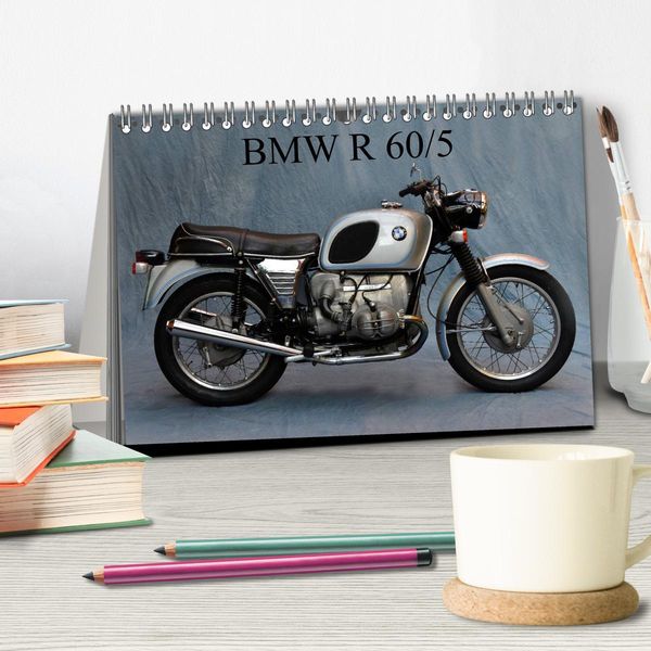 Produktbild: BMW R 60/5 (Tischkalender 2025 DIN A5 quer), CALVENDO Monatskalender