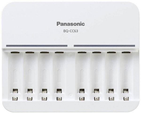 Panasonic BQ-CC63E Rundzellen-Ladegerät NiMH Micro (AAA), Mignon (AA)