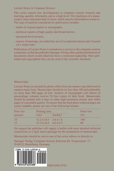 Produktbild: Algorithms and Computation