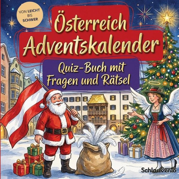 Produktbild: &Ouml;sterreich-Adventskalender: Quiz-Buch mit Fragen und R&auml;tsel