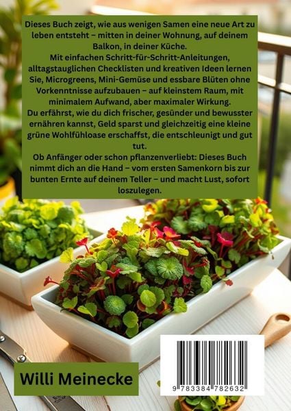 Produktbild: Balkon-Ernte-Boost: Microgreens anbauen - einfach, schnell, gesund