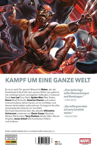 Produktbild: Ultimate Endgame: Das letzte Gefecht