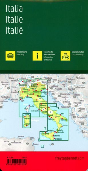 Produktbild: Italien, Stra&szlig;enkarte 1:600.000, freytag & berndt