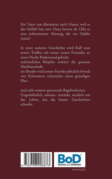 Produktbild: Eine unbestimmte Ahnung