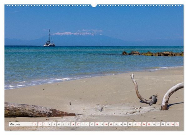 Produktbild: Griechenland - Thessaloniki und Chalkidiki (hochwertiger Premium Wandkalender 2026 DIN A2 quer), Kunstdruck in Hochglanz