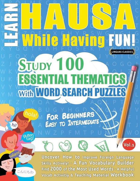 Produktbild: Learn Hausa While Having Fun! - For Beginners