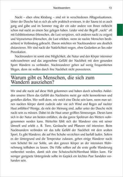 Produktbild: Nacktwandern