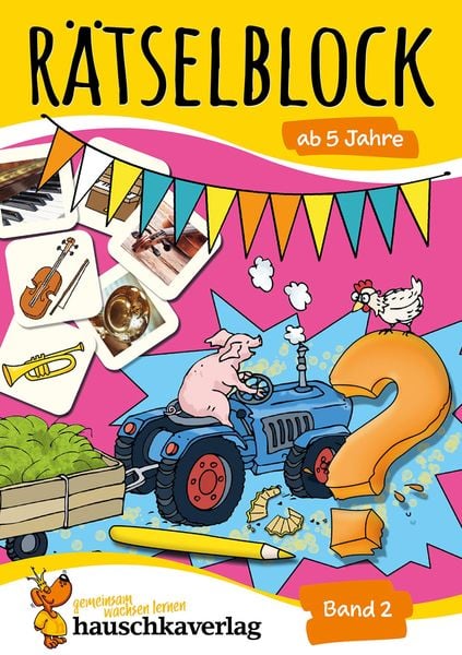 Produktbild: Rätselblock ab 5 Jahre - Band 2
