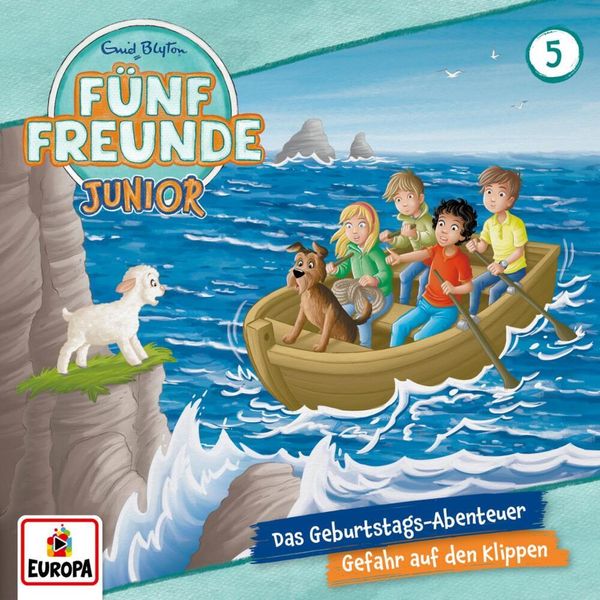 Fünf Freunde Junior 05: Das Geburtstags-Abenteuer / Gefahr auf den Klippen - , CD, 0196588905421