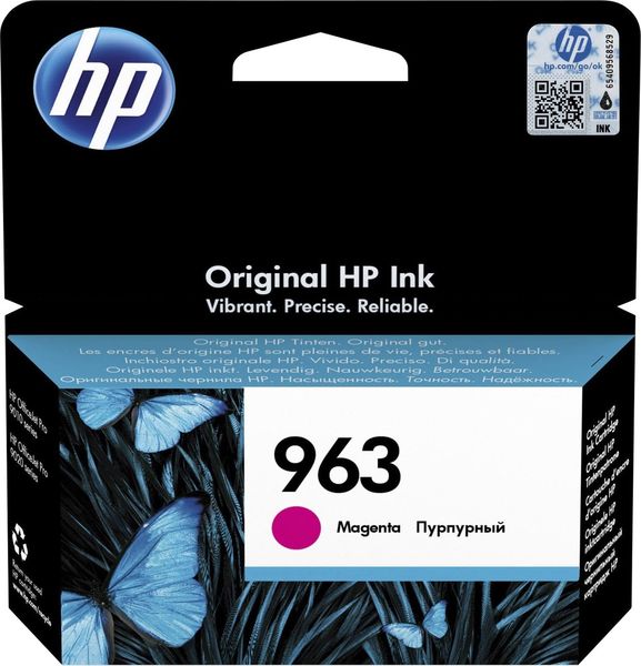 HP 963 Druckerpatrone Original Magenta 3JA24AE Tinte