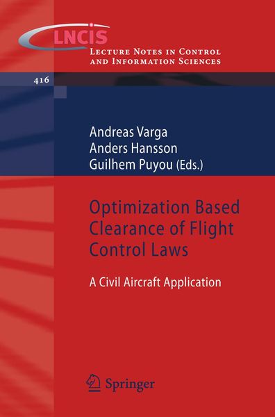 Produktbild: Optimization Based Clearance of Flight Control Laws
