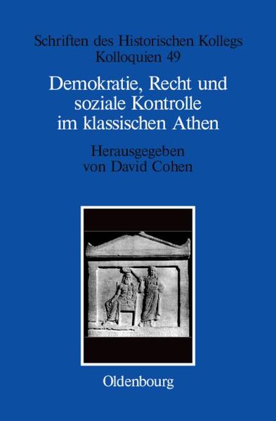 Produktbild: Demokratie, Recht und soziale Kontrolle im klassischen Athen
