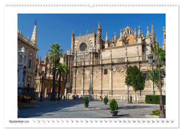 Produktbild: Sevilla Eine Stadt zum Tr&auml;umen (Wandkalender 2026 DIN A2 quer), CALVENDO Monatskalender
