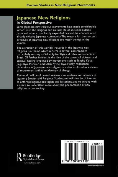 Produktbild: Japanese New Religions in Global Perspective