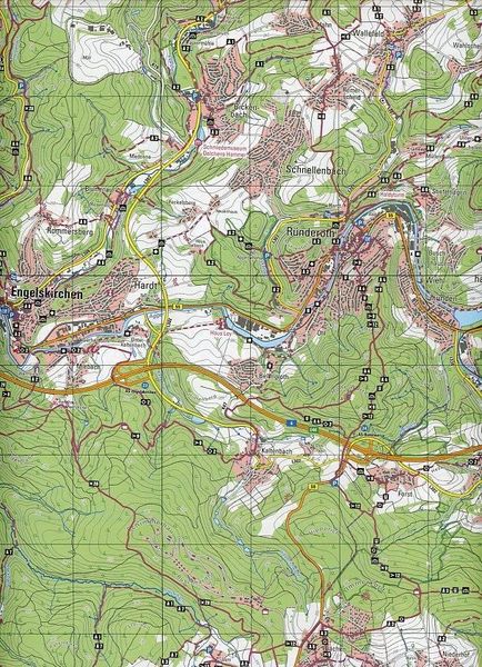 Produktbild: Oberbergisches Talsperrenland Blatt 31, topographische Wanderkarte NRW