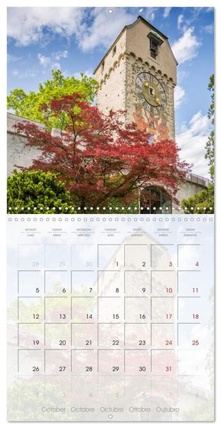 Produktbild: LUCERNE Lovely Switzerland (Wall Calendar 2026 12 &times; 12 Inch) CALVENDO 12 Month Wall Calendar