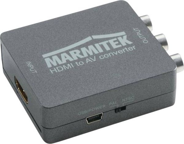 Marmitek AV Konverter [HDMI - Composite Cinch, SCART] 1080 x 720 Pixel Connect HA13