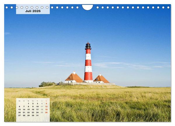 Produktbild: Nord-Ostsee Impressionen (Wandkalender 2026 DIN A4 quer), CALVENDO Monatskalender