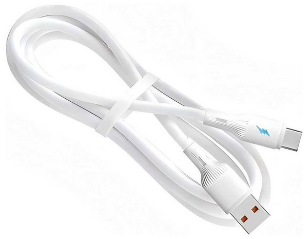 Produktbild: Akyga USB-C&reg; Kabel USB-A Stecker, USB-C&reg; Stecker 1m Wei&szlig; AK-USB-59