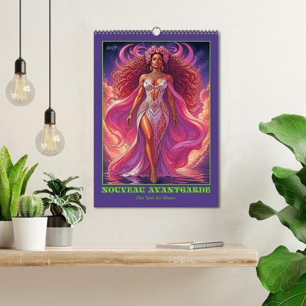 Produktbild: Nouveau Avantgarde: Das Spiel der Musen (Wandkalender 2027 DIN A3 hoch), CALVENDO Monatskalender