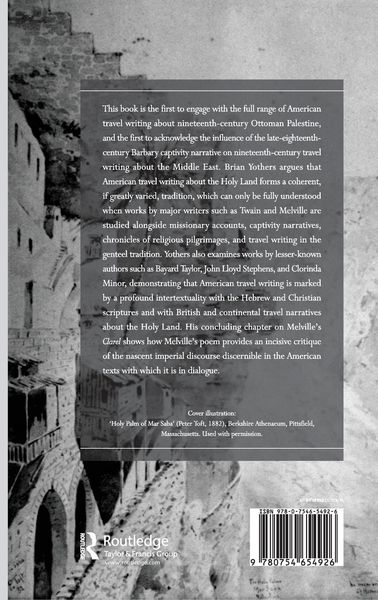 Produktbild: The Romance of the Holy Land in American Travel Writing, 1790-1876