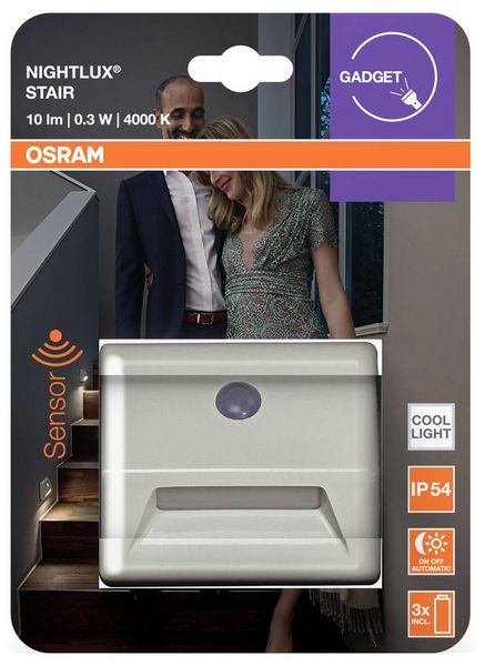 Produktbild: OSRAM HOMELIGHTING NIGHTLUX Stair White 4099854530951 LED-Nachtlicht
