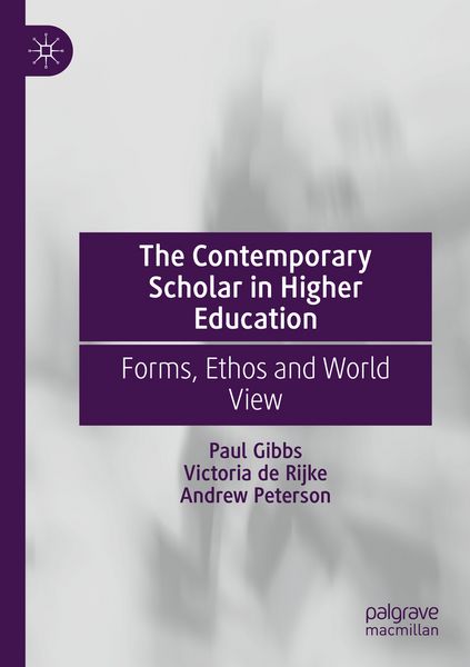 Produktbild: The Contemporary Scholar in Higher Education