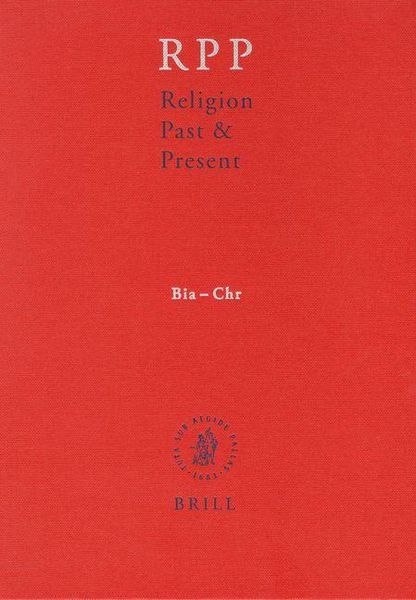 Produktbild: Religion Past and Present, Volume 2 (Bia-Chr)