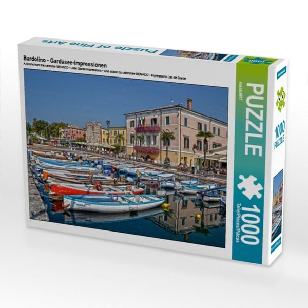 Produktbild: CALVENDO Puzzle Bardolino - Gardasee-Impressionen | 1000 Teile Lege-Gr&ouml;&szlig;e 64x48cm Foto-Puzzle f&uuml;r gl&uuml;ckliche Stunden