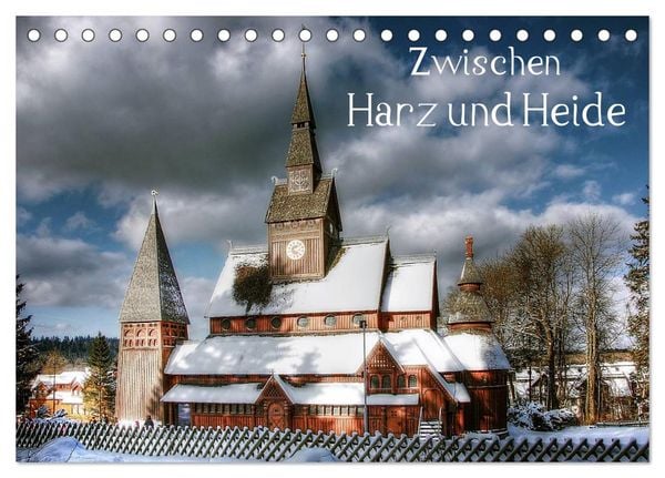 Produktbild: Zwischen Harz und Heide (Tischkalender 2026 DIN A5 quer), CALVENDO Monatskalender