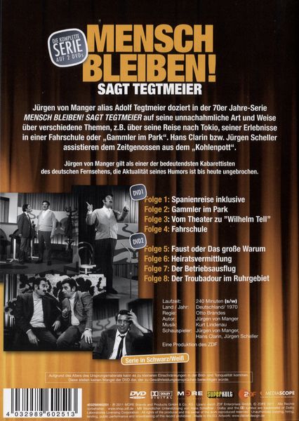 Produktbild: Mensch bleiben! Sagt Tegtmeier [2 DVDs]