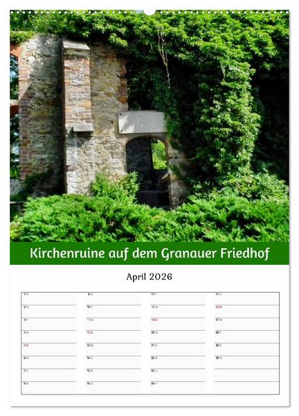 Produktbild: Natursch&ouml;nheiten aus Halle (Saale) (hochwertiger Premium Wandkalender 2026 DIN A2 hoch), Kunstdruck in Hochglanz