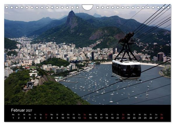 Produktbild: S&uuml;damerika (Wandkalender 2027 DIN A4 quer), CALVENDO Monatskalender