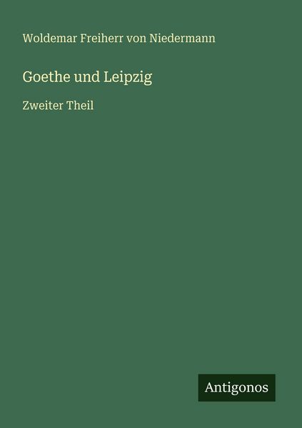 Produktbild: Goethe und Leipzig