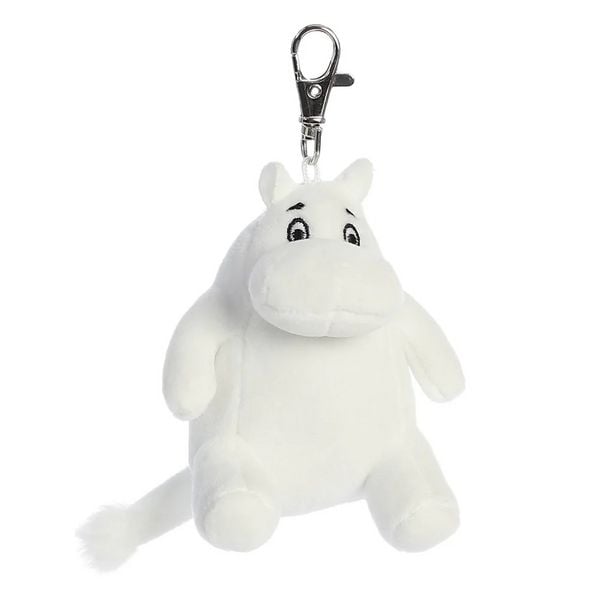 Produktbild: Aurora 12856 - Moomin K, Key Clip, Mumin-Schl&uuml;sselanh&auml;nger, Pl&uuml;sch/Metall, ca.9 cm