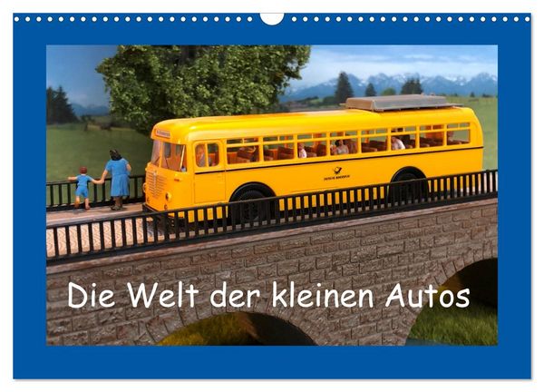 Produktbild: Die Welt der kleinen Autos (Wandkalender 2026 DIN A3 quer), CALVENDO Monatskalender