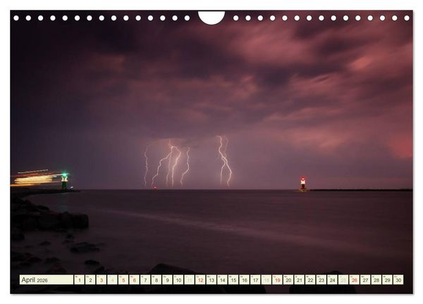 Produktbild: Ostsee - Impressionen (Wandkalender 2026 DIN A4 quer), CALVENDO Monatskalender