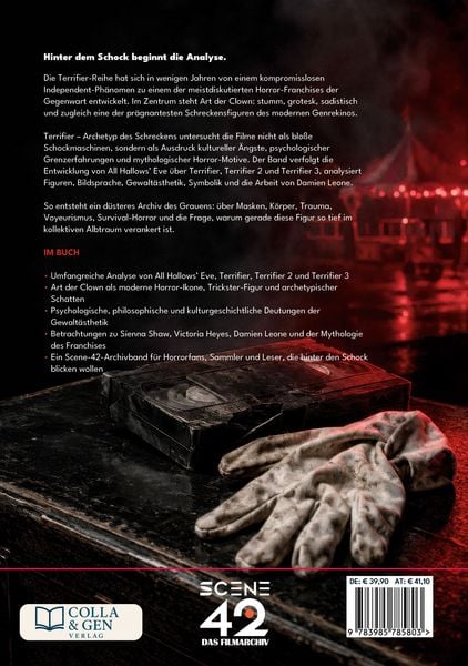 Produktbild: Terrifier &ndash; Archetyp des Schreckens (Scene 42-Das Filmarchiv)