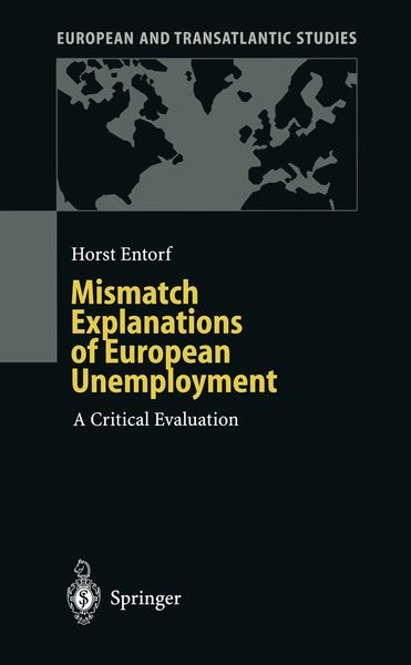 Produktbild: Mismatch Explanations of European Unemployment