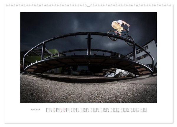 Produktbild: fullbmxcrmo4130 - bmx fotografie von tim korbmacher (Wandkalender 2026 DIN A2 quer), CALVENDO Monatskalender