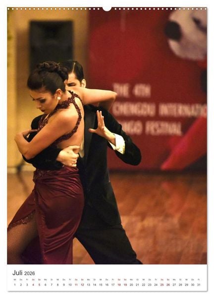 Produktbild: Leidenschaftlicher Tango (Wandkalender 2026 DIN A2 hoch), CALVENDO Monatskalender