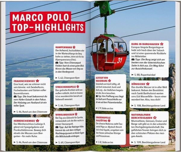 Produktbild: MARCO POLO Reisef&uuml;hrer Chiemgau, Berchtesgadener Land