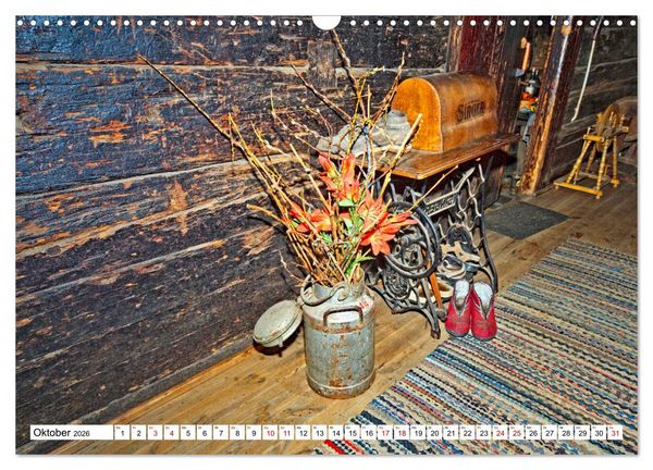 Produktbild: Tiroler Bauernh&ouml;fe Mal urig, mal feudal (Wandkalender 2026 DIN A3 quer), CALVENDO Monatskalender