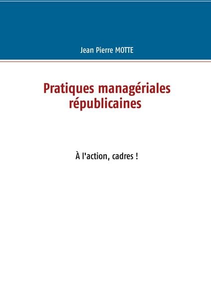 Produktbild: Pratiques manag&eacute;riales r&eacute;publicaines