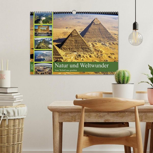 Produktbild: Natur und Weltwunder (Wandkalender 2027 DIN A3 quer), CALVENDO Monatskalender