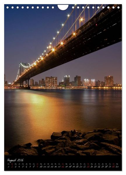Produktbild: New York City (Wandkalender 2026 DIN A4 hoch), CALVENDO Monatskalender