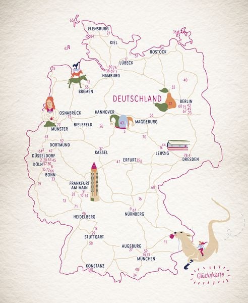 Produktbild: Gl&uuml;cksorte in der Welt der B&uuml;cher