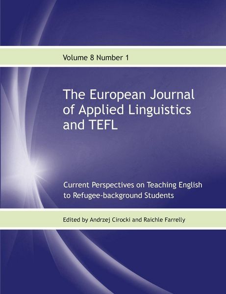 Produktbild: The European Journal of Applied Linguistics and TEFL Volume 8 Number 1